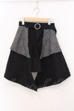 画像1: CuLLt / Shrine Maiden Skirt （シュラインメイデンスカート）  ブラック×グレーチェック O-26-05-16-037-PU-SK-IG-OS (1)