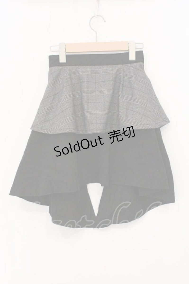 画像3: CuLLt / Shrine Maiden Skirt （シュラインメイデンスカート）  ブラック×グレーチェック O-26-05-16-037-PU-SK-IG-OS (3)