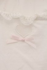 画像2: Secret Honey / ジャガードレース袖カットソー 0 シロ O-26-05-16-046-CA-BL-YM-OS (2)