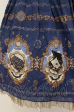 画像3: ALICE and the PIRATES / Mistical brilliance Jewelry〜秘められた宝石の行方〜柄ジャンパースカートI  ネイビー O-26-05-16-054-PA-OP-YM-OS (3)