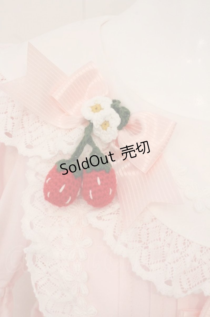 画像3: BABY,THE STARS SHINE BRIGHT / ゆらゆらいちごのStrawberry Gardenワンピース  ピンク O-26-05-16-062-BA-OP-YM-OS (3)