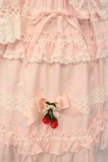 画像4: BABY,THE STARS SHINE BRIGHT / ゆらゆらいちごのStrawberry Gardenワンピース  ピンク O-26-05-16-062-BA-OP-YM-OS (4)
