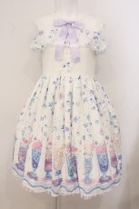 画像1: Angelic Pretty / Cream Soda Mermaidカットワンピース  シロ O-26-05-16-063-AP-OP-OW-OS (1)