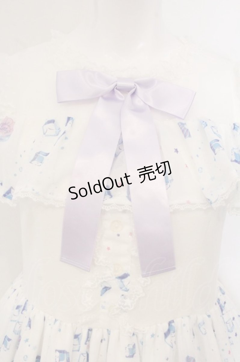画像2: Angelic Pretty / Cream Soda Mermaidカットワンピース  シロ O-26-05-16-063-AP-OP-OW-OS (2)