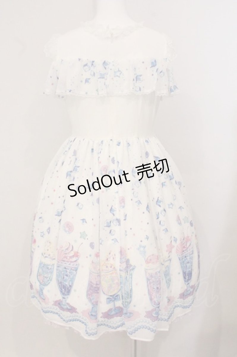 画像5: Angelic Pretty / Cream Soda Mermaidカットワンピース  シロ O-26-05-16-063-AP-OP-OW-OS (5)