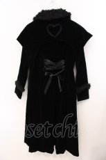 画像4: PUNK RAVE / Lolita Queen Of Hearts Long Coat （ロリータクイーンオフハートロングコート）  ブラック O-26-05-16-007-PU-CO-IG-OS (4)
