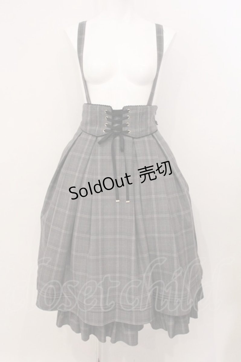 画像1: Amavel / Antique Dollコルセットミドルスカート F グレー O-26-05-16-067-CA-SK-OW-OS (1)