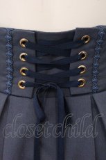画像2: Amavel / Classical Doll サスペンダーミドルスカート F アオ O-26-05-16-068-CA-SK-OW-OS (2)