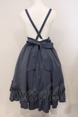 画像4: Amavel / Classical Doll サスペンダーミドルスカート F アオ O-26-05-16-068-CA-SK-OW-OS (4)
