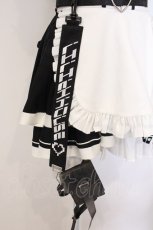 画像3: Lilith House / "サイバーメイド"ワンピースセット-2号機-  ホワイト×ブラック O-26-05-16-072-LO-OP-IG-OS (3)