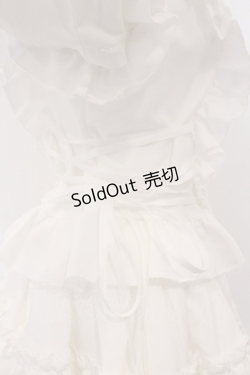 画像6: Snowdrop to Saint Maria / ゴシックフリルセットアップ M シロ O-26-05-16-073-LO-OP-IG-OS (6)
