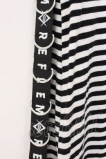 画像3: REFLEM / DリングモックネックLSカットソー  ブラック×ホワイト O-26-05-16-010-PU-TO-IG-OS (3)