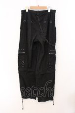 画像3: KILL STAR / セパレートワイドカーゴパンツ  ブラック O-26-05-16-012-PU-PA-IG-OS (3)