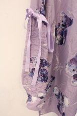 画像2: TRAVAS TOKYO / くま総柄ネクタイ付きシャツ/Myriad of bears shirts with tie  ラベンダー O-26-05-16-013-PU-BL-IG-OS (2)