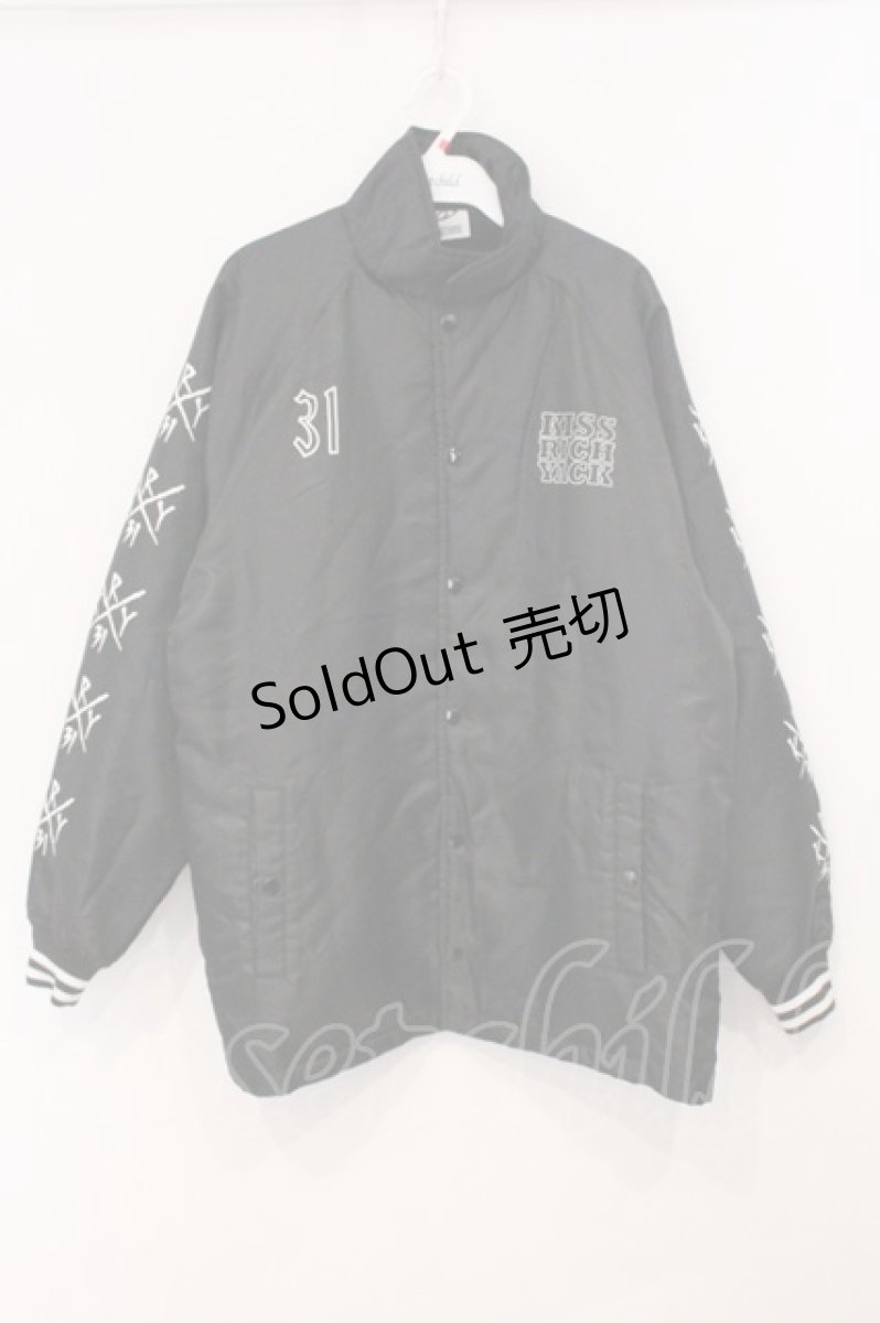 画像1: KRY CLOTHING / 「FUKU」 コーチジャケット  ブラック O-26-05-16-002-PU-JA-IG-OS (1)