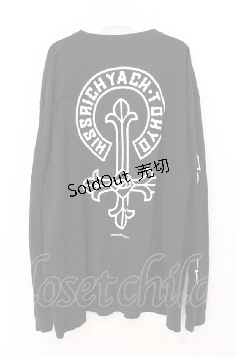 画像3: KRY CLOTHING / クロスプリントロンT  ブラック O-26-05-16-022-PU-TO-IG-OS (3)