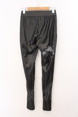 画像4: PUNK RAVE / Punk colorful leggings（パンクカラフルレギンス）  ブラック×グリーン O-26-05-16-027-PU-PA-IG-OS (4)