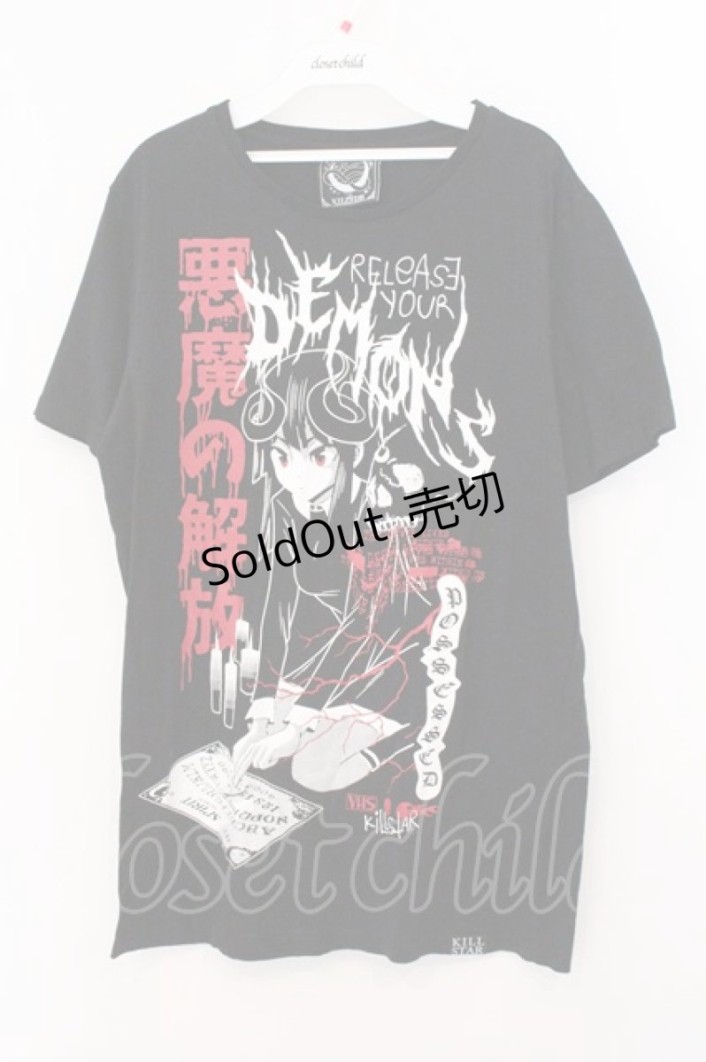 画像1: KILL STAR / Release Me Relaxed Tシャツ M ブラック O-26-05-16-028-PU-TS-IG-OS (1)