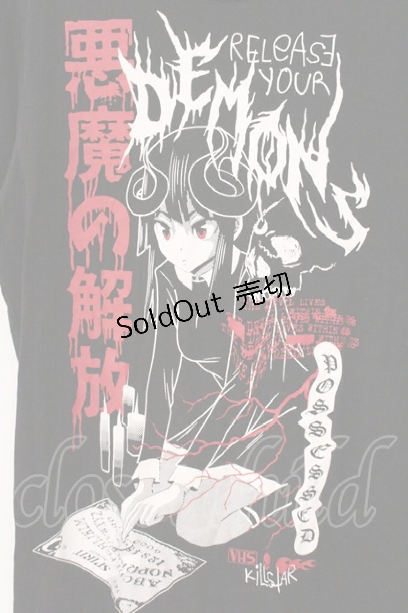 画像2: KILL STAR / Release Me Relaxed Tシャツ M ブラック O-26-05-16-028-PU-TS-IG-OS (2)
