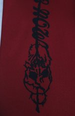 画像2: BPN / ロゴネクタイ  レッド×ブラック O-26-05-17-049-GO-ZA-IG-OS (2)