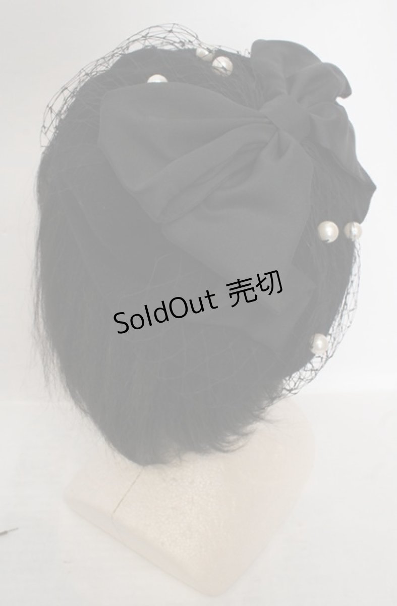 画像2: Angelic Pretty / Bell Heartベレー  クロ O-26-05-17-013-AP-AC-IG-ZT500 (2)
