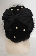 画像3: Angelic Pretty / Bell Heartベレー  クロ O-26-05-17-013-AP-AC-IG-OS (3)