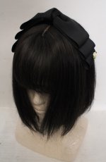 画像1: m petit by misako / NINA's/AM*NIリボンカチューシャ  クロ O-26-05-17-014-LO-AC-IG-OS (1)
