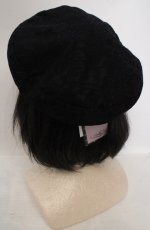 画像3: Lovely Tency / レースパールベレー帽  クロ O-26-05-17-020-LO-AC-IG-OS (3)