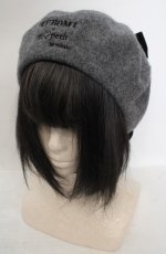 画像1: m petit by misako / サンリオキャラクターズコラボ クロミ リボンベレー  グレー O-26-05-17-021-LO-AC-IG-OS (1)