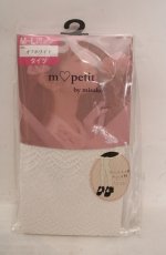 画像1: m petit by misako / AMマーメイドレースタイツ  シロ O-26-05-17-029-LO-ZA-IG-OS (1)