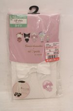 画像1: m petit by misako / AMマイメロリボンタイツ  シロ O-26-05-17-034-LO-ZA-IG-OS (1)