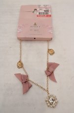画像1: m petit by misako / AM*NIPLビジューブレスレット  ピンク×ゴールド O-26-05-17-037-LO-AC-IG-OS (1)