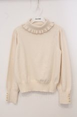 画像1: axes femme / タートルネックニット M キナリ O-26-05-18-001-AX-TO-OW-OS (1)