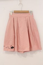 画像1: Rydia / 刺繍入りプリーツスカート  ピンク O-26-05-18-044-PU-SK-IG-OS (1)