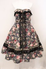 画像1: Dreaming Drop / PionRoseCDR コルセットドレス  クロ O-26-05-18-007-LO-OP-OW-OS (1)