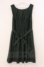 画像3: axes femme POETIQUE / 時計刺繍ジャンスカ M グリーン O-26-05-18-060-AX-OP-IG-OS (3)