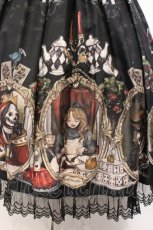 画像3: Royal Princess Alice / Dark Alice Tea Party・まくらくらまコラボジャンパースカート  クロ O-26-05-18-008-LO-OP-OW-OS (3)
