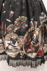 画像4: Royal Princess Alice / Dark Alice Tea Party・まくらくらまコラボジャンパースカート  クロ O-26-05-18-008-LO-OP-OW-OS (4)