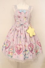 画像1: Angelic Pretty / Compact Toysジャンパースカート  ラベンダー O-26-05-18-009-AP-OP-OW-OS (1)