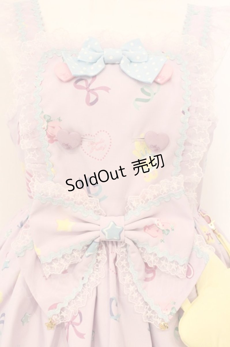 画像2: Angelic Pretty / Compact Toysジャンパースカート  ラベンダー O-26-05-18-009-AP-OP-OW-OS (2)