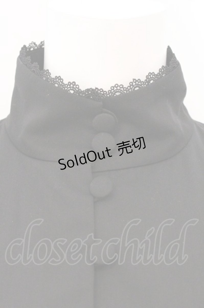 画像2: Sheglit / "Victorian"バッスルワンピース M ブラック O-26-05-18-011-EL-OP-IG-OS (2)