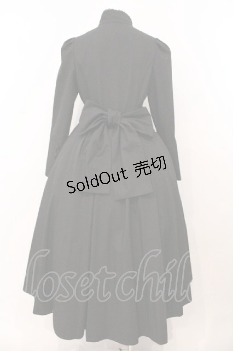 画像5: Sheglit / "Victorian"バッスルワンピース M ブラック O-26-05-18-011-EL-OP-IG-OS (5)