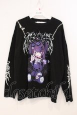 画像1: TRAVAS TOKYO / てぃらコラボロンTEE  ブラック O-26-05-19-001-PU-TS-IG-OS (1)