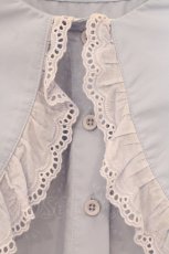 画像2: Candy Stripper / PRECOCIOUS BIG COLLAR ONE-PIECE　ワンピース 2 サックス O-26-05-19-046-PU-OP-OW-OS (2)