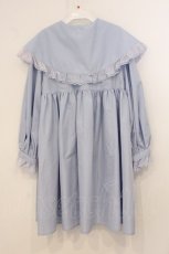 画像4: Candy Stripper / PRECOCIOUS BIG COLLAR ONE-PIECE　ワンピース 2 サックス O-26-05-19-046-PU-OP-OW-OS (4)