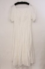 画像1: Forest Wardrobe 森林衣樹 / Forest Gallery ワンピース(タイプ1) 2XL シロ O-26-05-19-053-LO-OP-OW-OS (1)