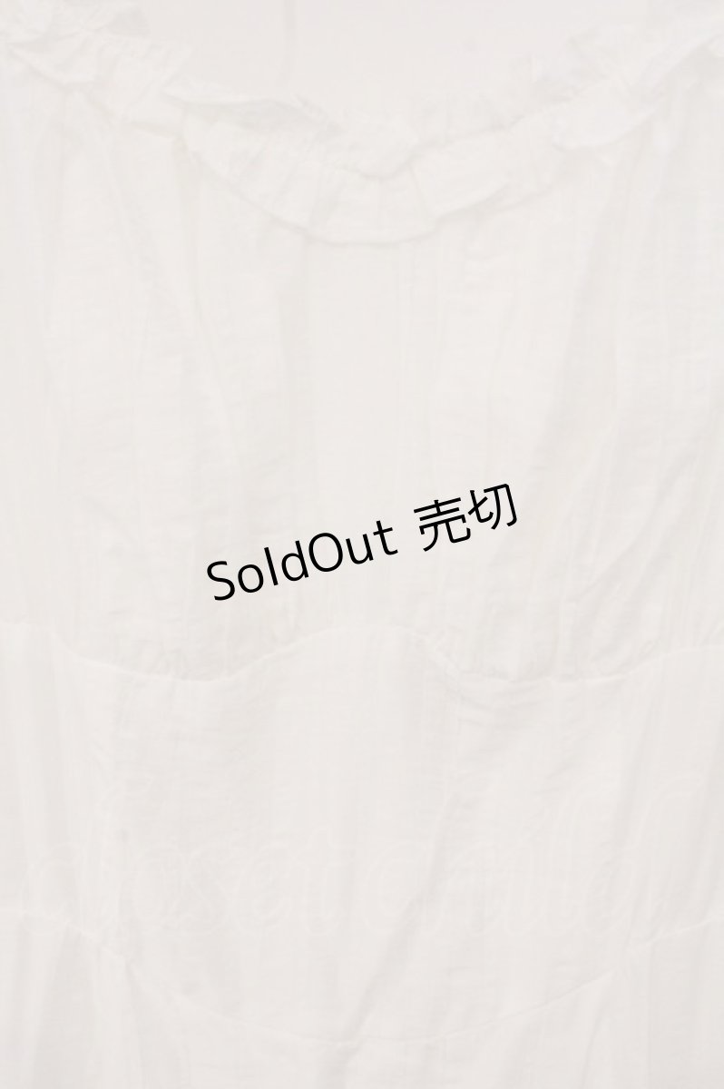 画像2: Forest Wardrobe 森林衣樹 / Forest Gallery ワンピース(タイプ1) 2XL シロ O-26-05-19-053-LO-OP-OW-OS (2)