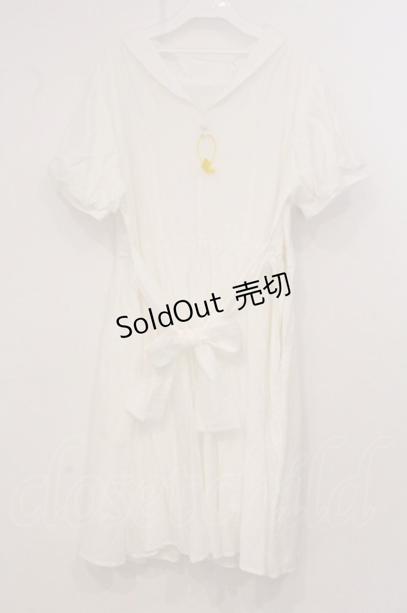 画像3: Forest Wardrobe 森林衣樹 / Forest Gallery ワンピース(タイプ3) 2XL シロ O-26-05-19-056-LO-OP-OW-ZI (3)