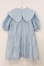 画像1: Candy Stripper /OOMING BIG COLLAR ドレス　ワンピース 2 サックス O-26-05-19-057-PU-OP-OW-OS (1)