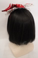 画像3: To Alice / StrawberryRabbitプリントリボンカチューシャ  アイボリー O-26-05-19-1038-LO-AC-IG-OS (3)